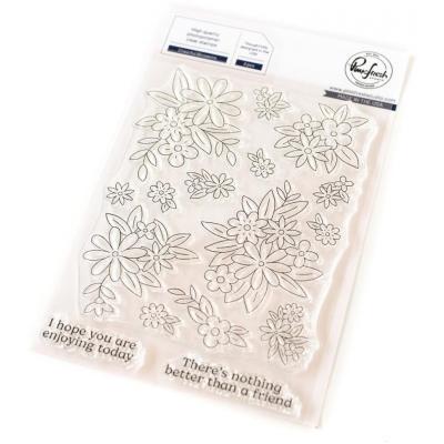 Pinkfresh Studio Stempel - Cheerful Blossoms